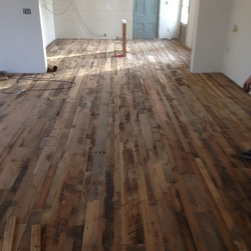 Reclaimed barn wood - Hardwood Flooring