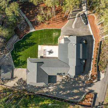 Aerial View of the Harbor Vantage Estate