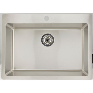 American Imagination 32"W Laundry Sink, Stainless Steel