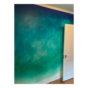 Ombre' wall