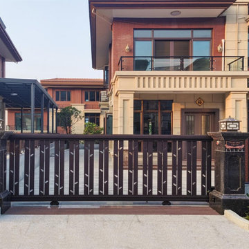 The beauty of the Vitality series of fences and courtyard gates