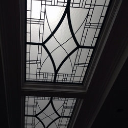 Decorative Leaded Glass Ceiling Lens - Skylights
