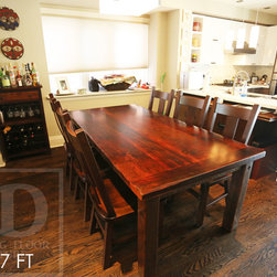 Reclaimed Wood Harvest Tables - Products
