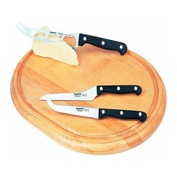 4 Piece Oval Cheese Set - Cheese Knives