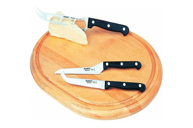 4 Piece Oval Cheese Set