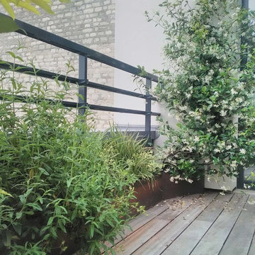 Trois terrasses à Paris (75)