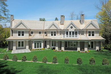Transitional exterior home photo in New York