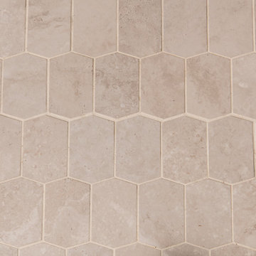 Hexagon-Shaped Tile Flooring in Remodel