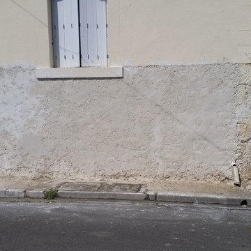 Rénovation d'une façade - En cours