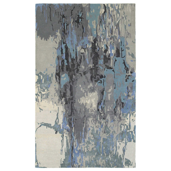Sphinx Galaxy Area Rug 21906 Blue Splotches Blurred 10′ x 13′ Rectangle