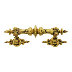 Portobello Jeweled Pull With Pembridge Back Plates - Cabinet And Drawer Handle Pulls