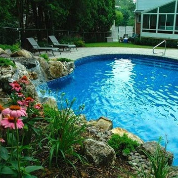 Vinyl Freeform Pool/Nassau County, NY: