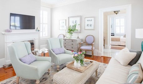 My Houzz: Pretty Pastels and Classic Style in South Carolina