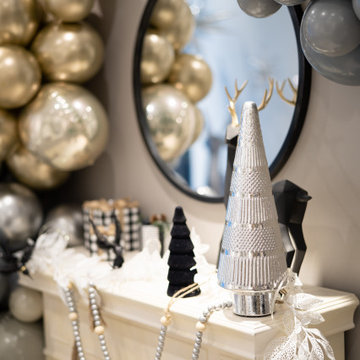 Holiday Photo Room Set Up