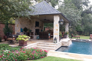 Inspiration for a pool remodel in Dallas