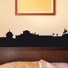 Cape Town Skyline Vinyl Wall Decal SS003EY, 18"