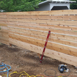 Horizontal Fence - Home Fencing And Gates