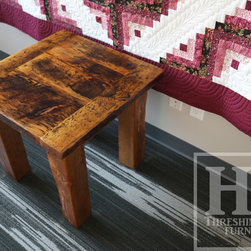 Reclaimed Wood End Tables - Products