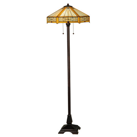 62" H Peaches Floor Lamp