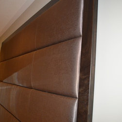 Custom Platform Bed w/ Headboard - Platform Beds