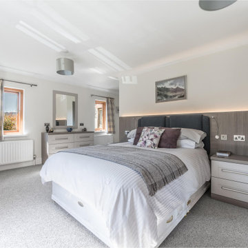 Light Wood & White Bedroom in Ambleside