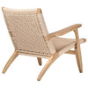 Ash Lounge Chair, Natural