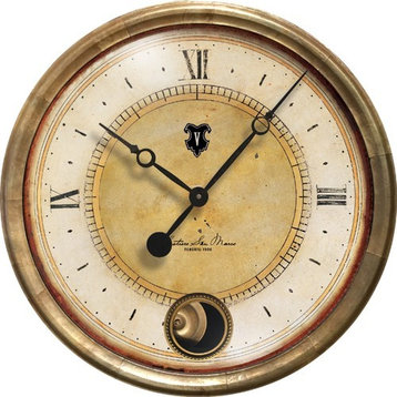 Caffe Venezia Cream Clock Pendulum