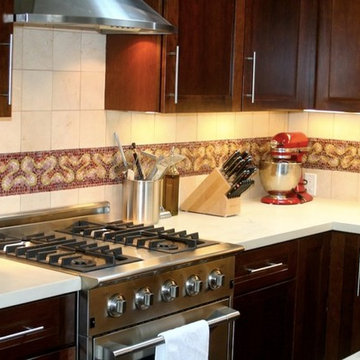 San Francisco kitchen backsplash band