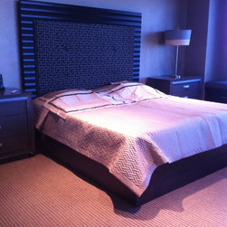 Custom Platform Bed to Accomodate a Swiss Sleep System - Bed Frames