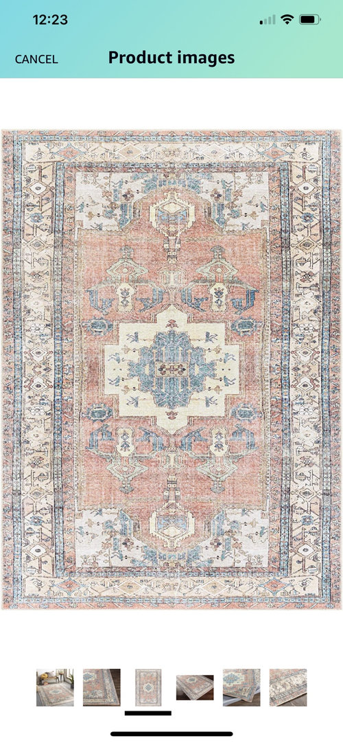 Bedding and patterns to coordinate with rug