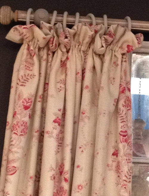 Frill Top Dry Backing Band, How To Make Cottage Pleat Curtains