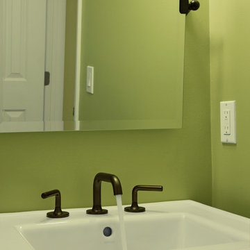 Green with Powder Room Envy