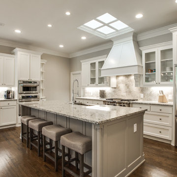 North Dallas Kitchen Remodel Island Custom Cabinets