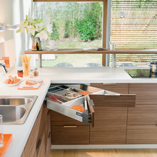 Blum Tandembox Intivo D Height Sink Drawer In Terra Black