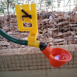 Automatic Gravity Fed Rainwater Harvesting Chicken Watering System - Products