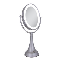 Zadro Cordless LED Light Oval Next Generation Vanity - Bathroom Mirrors