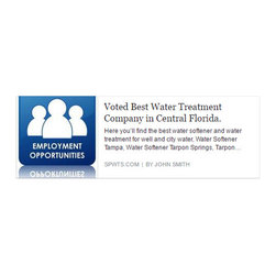 Water Softener Installation - Products