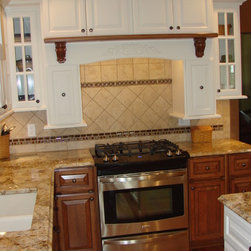Painted and Cherry Kitchens with granite tops - Products