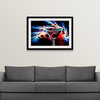 "The Bar at the End of the Universe I" Black Framed Art Print, 44"x32"x1"