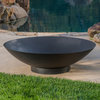 36" Tureen Muskoka Fire Bowl With Spark Screen and Poker