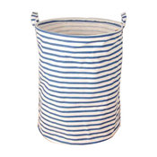 Cotton Linen Laundry Basket Foldable Waterproof Dirty Clothes Storage Basket