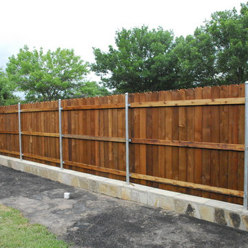 Cedar and sandstone