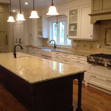 Kitchen with Warm Colors