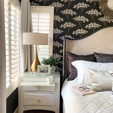 Collected Black and White Bedroom