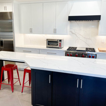 Modern Coastal Kitchen Renovation | Costa Mesa