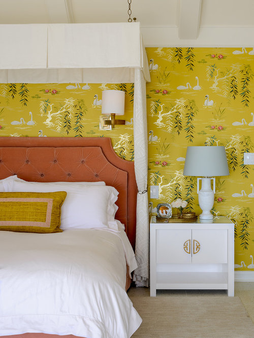 Orange Headboard Ideas, Pictures, Remodel and Decor