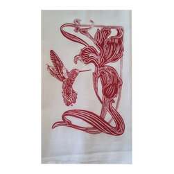Bungalow Style-Lily/Hummingbird - Dish Towels