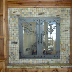Fossil Fireplace - Indoor Fireplaces