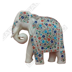 MAJESTIC MARBLE ELEPHANT - Home Accessories & Decor