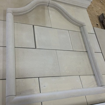 Custom Fireplace Surround - Panels